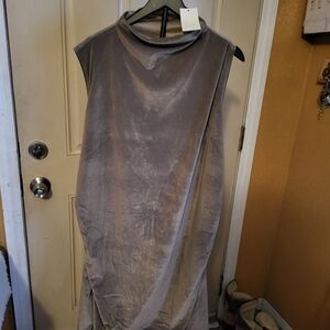 A New Day Brown Velvet 3x Dress